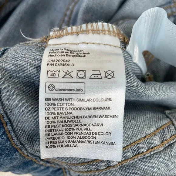 H&M baby denim jacket size 6m boy/girl - Picture 4 of 8